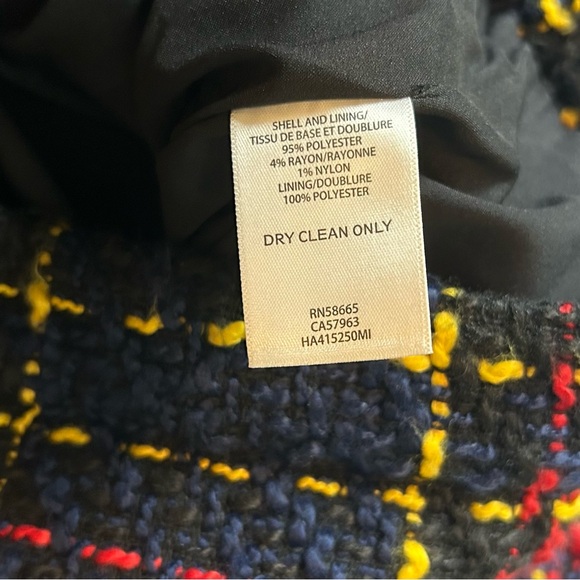 Halogen Edith Tartan Knit Tweed
Plaid Skirt Red Blue Yellow Size 4 Petite - Picture 8 of 10